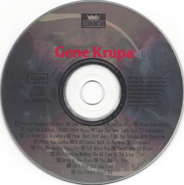 Gene Krupa : Bolero At The Savoy (2xCD, Comp, RM)