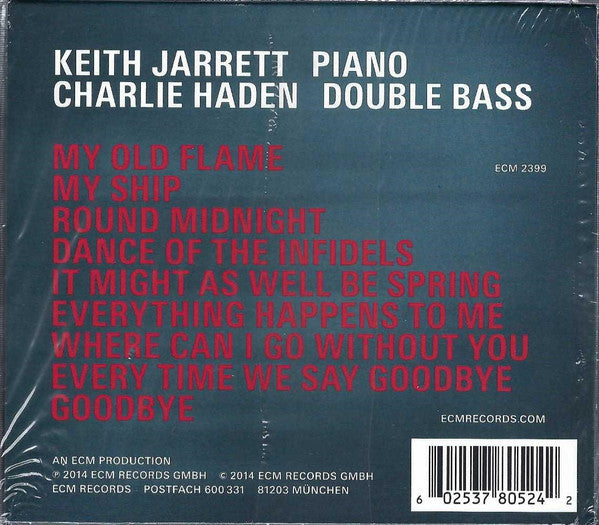 Keith Jarrett / Charlie Haden : Last Dance (CD, Album)