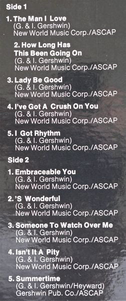 Zoot Sims : Zoot Sims And The Gershwin Brothers (LP, Album, Ind)