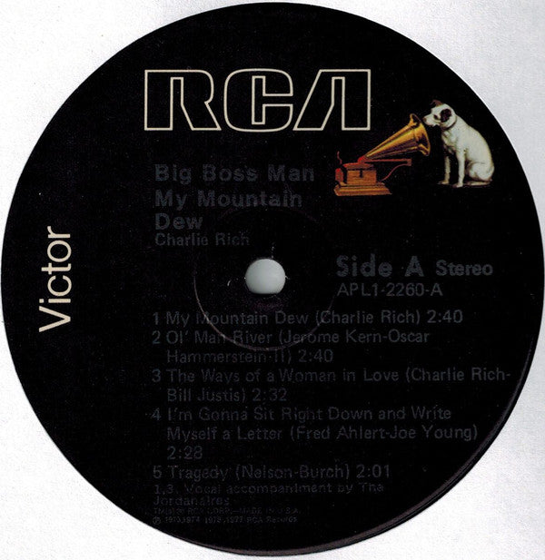 Charlie Rich : Big Boss Man / My Mountain Dew (LP, Comp)