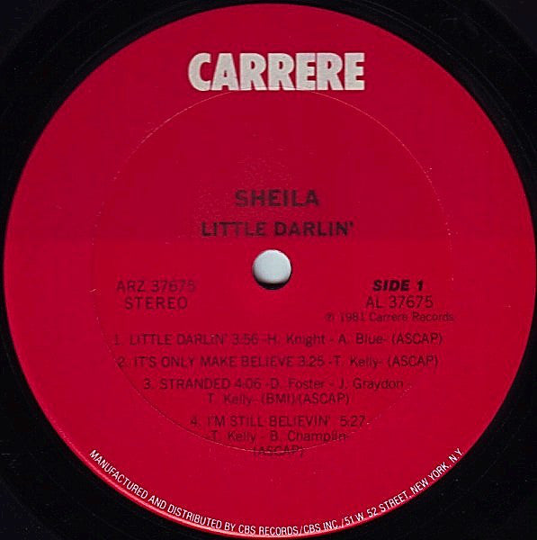 Sheila (5) : Little Darlin' (LP, Album)