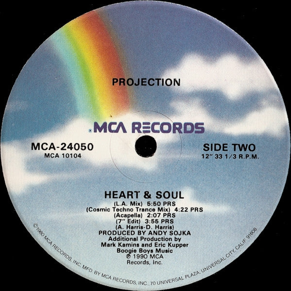 Projection : Heart & Soul (12", Single)
