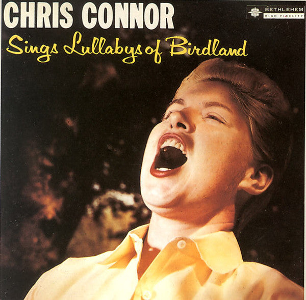 Chris Connor : Sings Lullabys Of Birdland (LP, Album, RE)