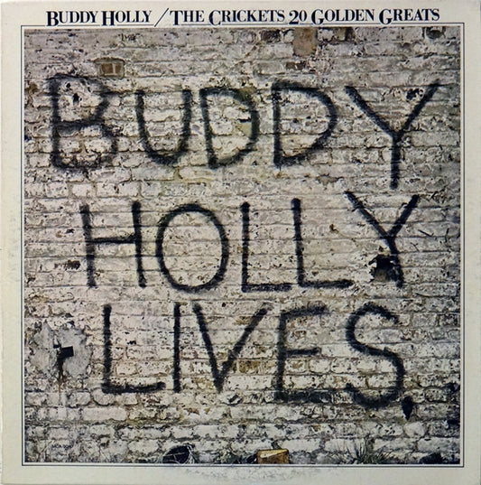 Buddy Holly / The Crickets (2) : 20 Golden Greats (LP, Comp, Mono, Pin)