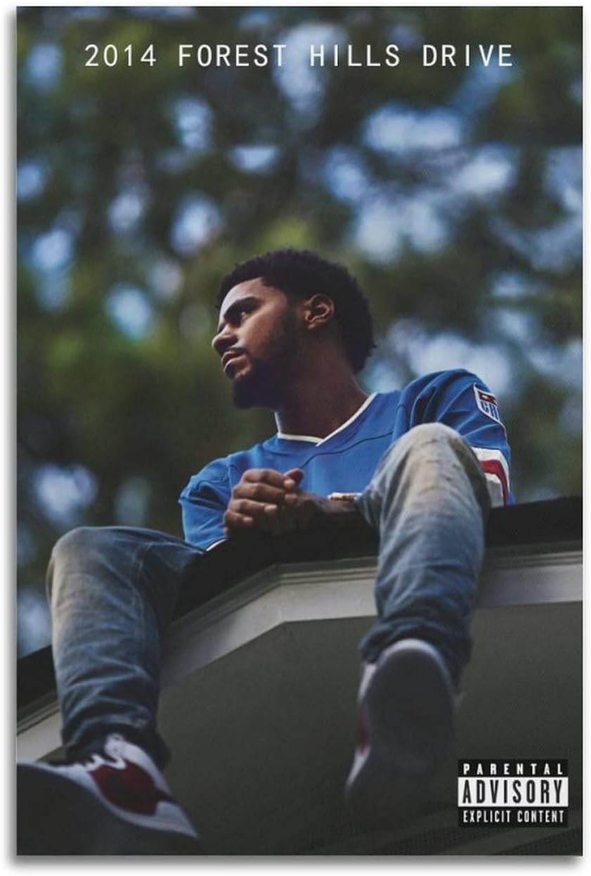 J Cole 2014 Forest Hills Drive Poster 24" x 36"