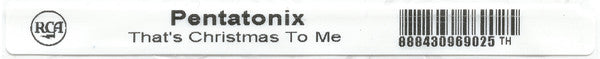 Pentatonix : That's Christmas To Me (CD, Album)