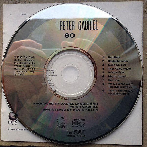 Peter Gabriel : So (CD, Album, RE, MCA)