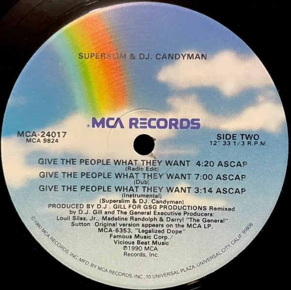 Vicious Beat Posse : Give The People What They Want (12")