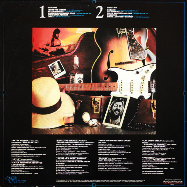 Eric Clapton : Time Pieces (The Best Of Eric Clapton) (LP, Comp)