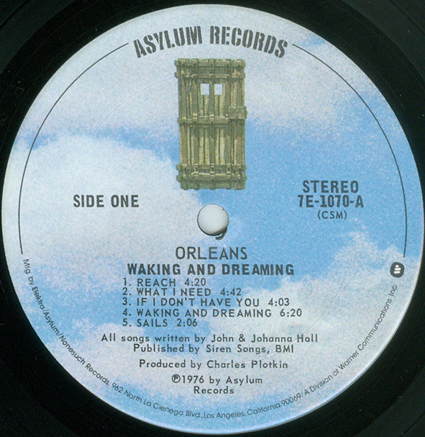 Orleans : Waking And Dreaming (LP, Album, CSM)