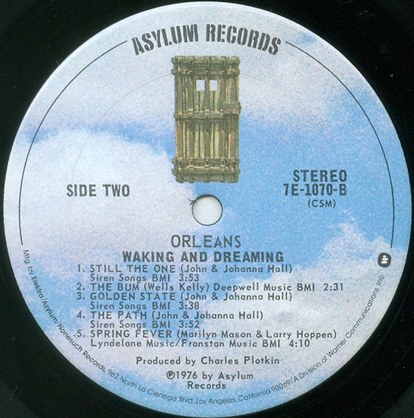 Orleans : Waking And Dreaming (LP, Album, CSM)