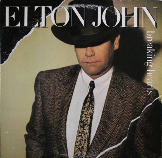 Elton John : Breaking Hearts (LP, Album, Club, Col)