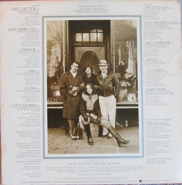 The Manhattan Transfer : The Manhattan Transfer (LP, Album, MO )