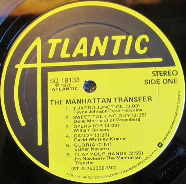 The Manhattan Transfer : The Manhattan Transfer (LP, Album, MO )