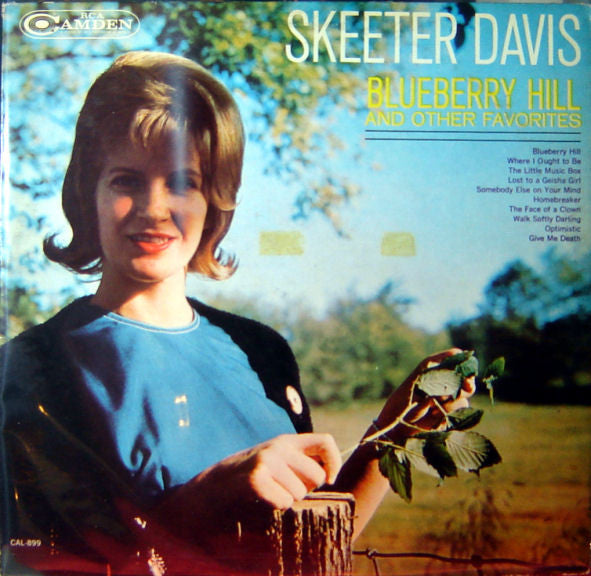 Skeeter Davis : Blueberry Hill And Other Favorites (LP, Album, Comp, Mono)