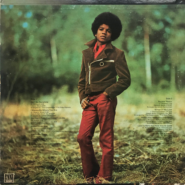 Michael Jackson : Got To Be There (LP, Album, Ind)