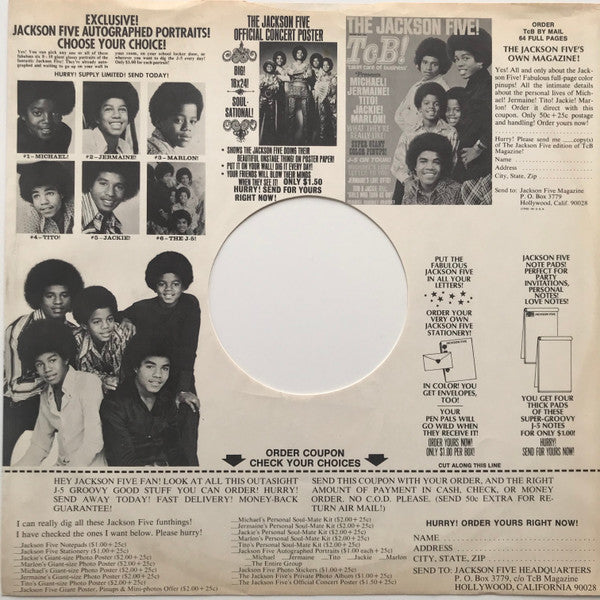 Michael Jackson : Got To Be There (LP, Album, Ind)