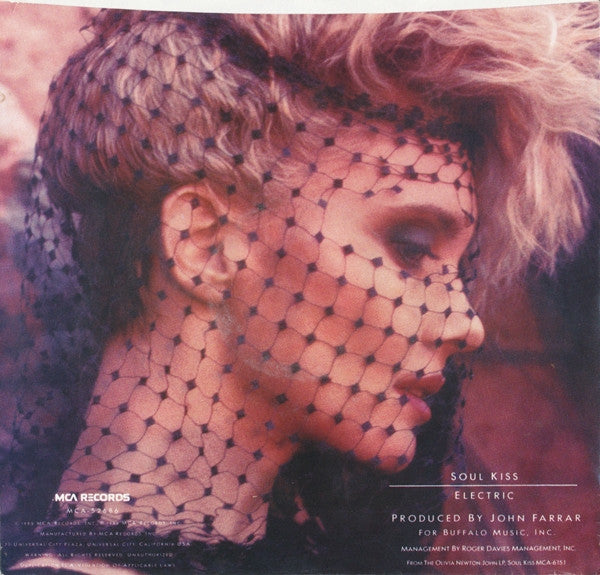 Olivia Newton-John : Soul Kiss (7", Single)