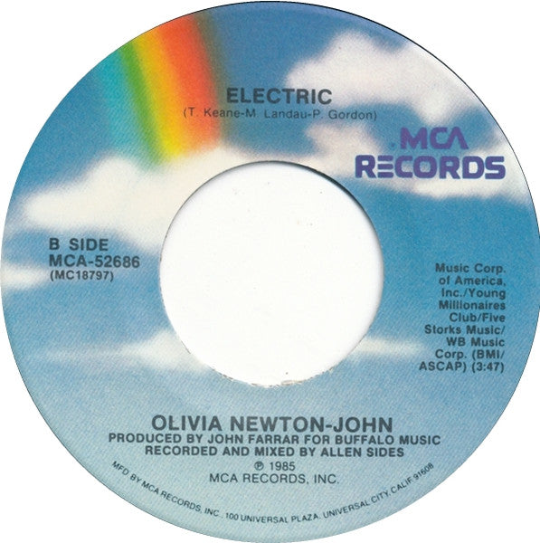 Olivia Newton-John : Soul Kiss (7", Single)