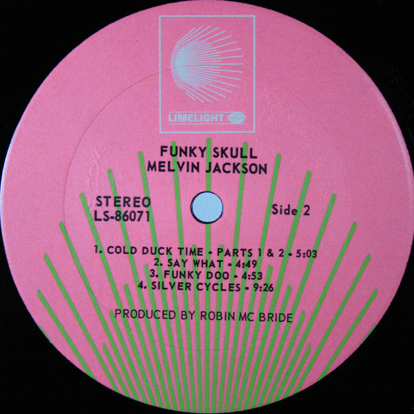 Melvin Jackson : Funky Skull (LP, Album)