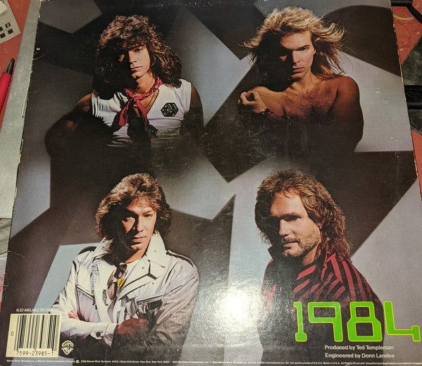 Van Halen : 1984 (LP, Album, RP, All)