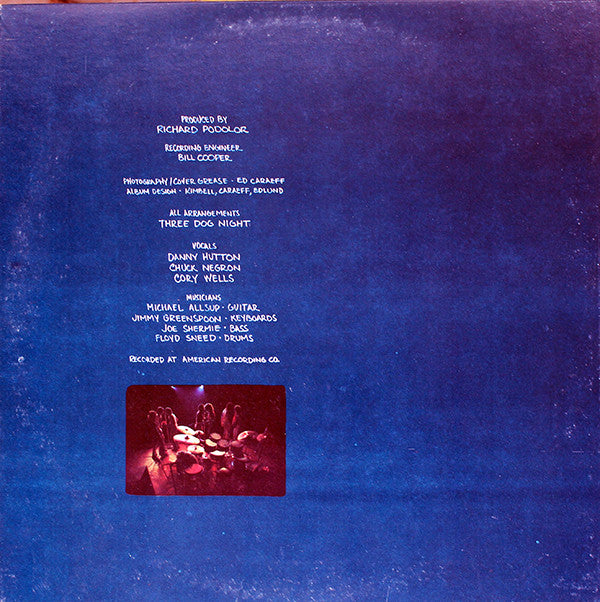 Three Dog Night : Naturally (LP, Album)