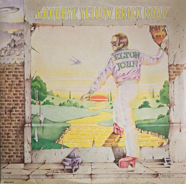 Elton John : Goodbye Yellow Brick Road (2xLP, Album, Club, Ter)
