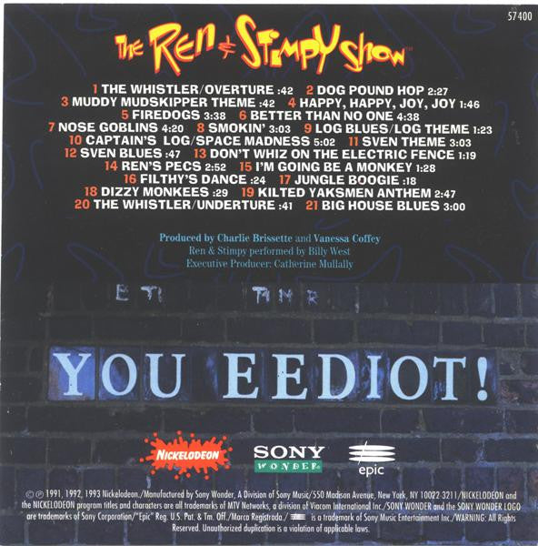Ren & Stimpy (2) : You Eediot! (CD, Album)