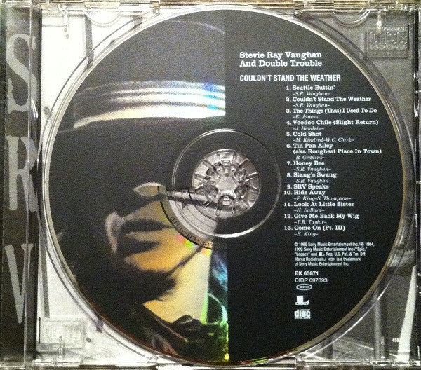 Stevie Ray Vaughan And Double Trouble* : Couldn't Stand The Weather (CD, Album, Club, RE, RM)