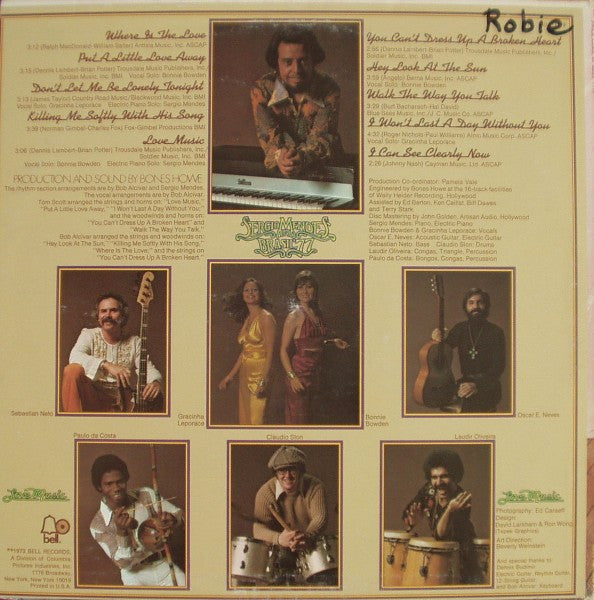 Sergio Mendes And Brasil '77* : Love Music (LP, Album)