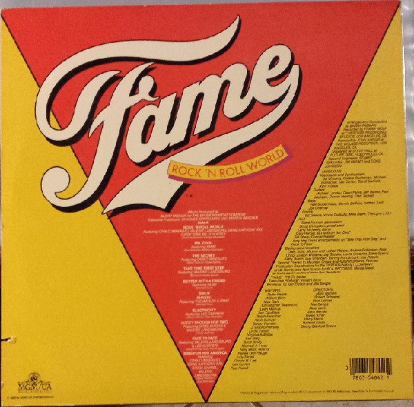 Fame* : Rock 'N Roll World (LP, Album)