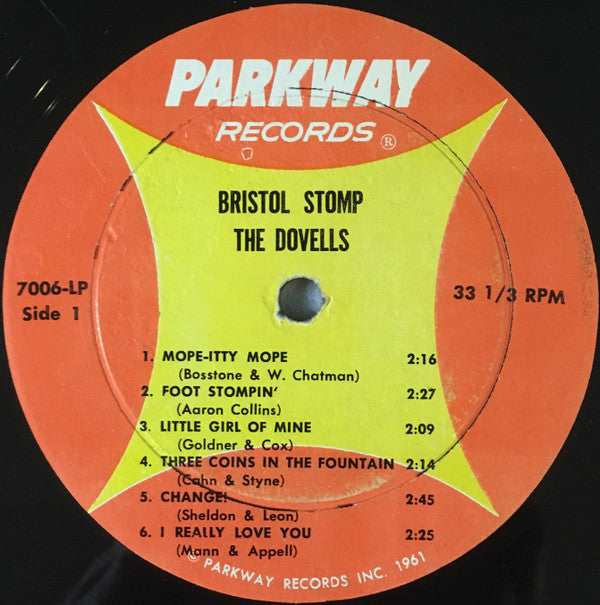 The Dovells : Bristol Stomp (LP, Mono)