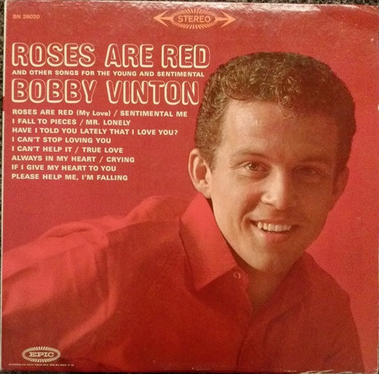 Bobby Vinton : Roses Are Red (LP, Album)