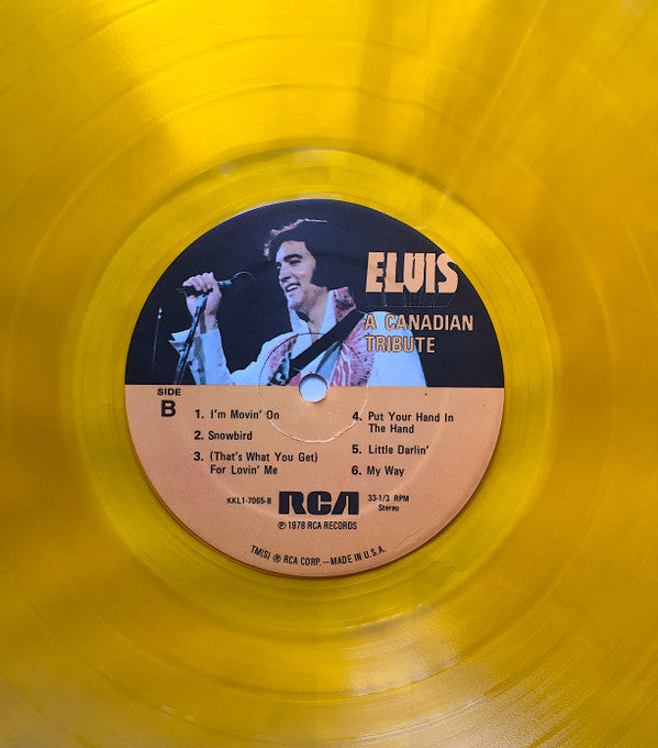 Elvis* : A Canadian Tribute (LP, Comp, Gol)