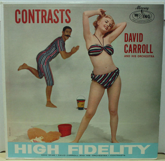 David Carroll & His Orchestra : Contrasts (LP, Comp, Mono)