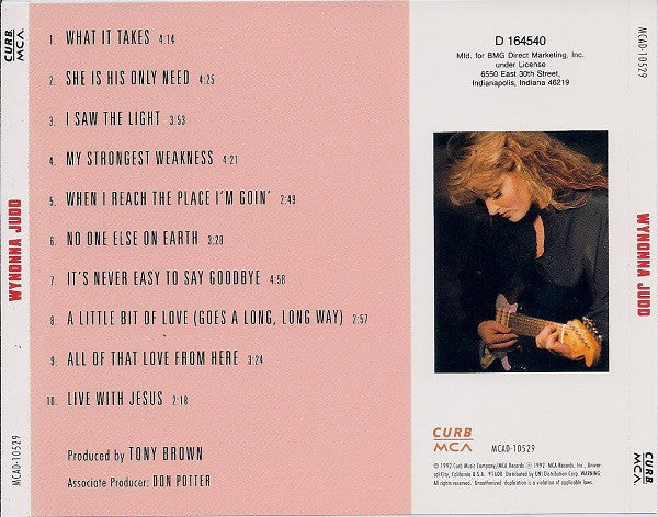 Wynonna : Wynonna (CD, Album, Club)