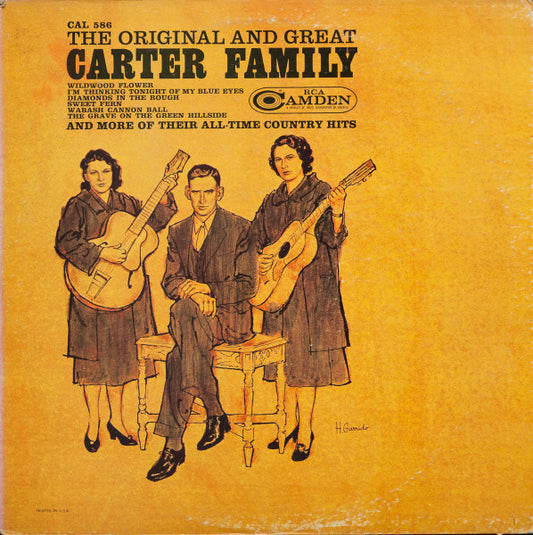 The Carter Family : The Original And Great Carter Family (LP, Comp, Mono, Ind)