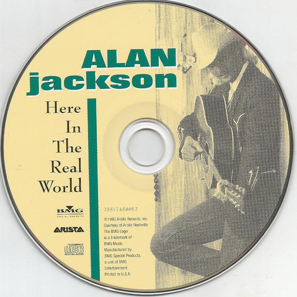 Alan Jackson (2) : Here In The Real World (CD, Album, RE)