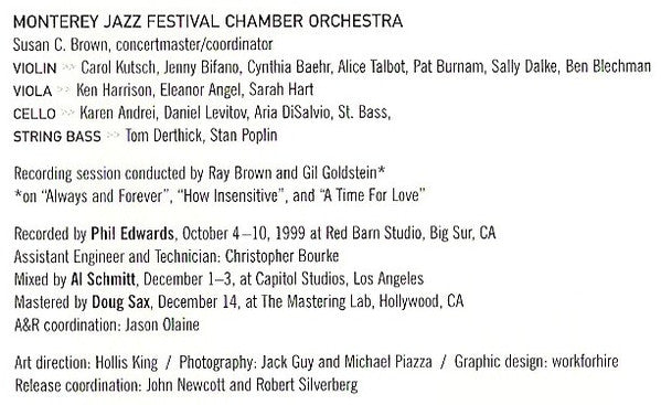 Roy Hargrove : Roy Hargrove With Strings: Moment To Moment (CD, Album)