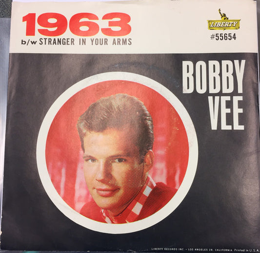 Bobby Vee : Stranger In Your Arms (7", Single)
