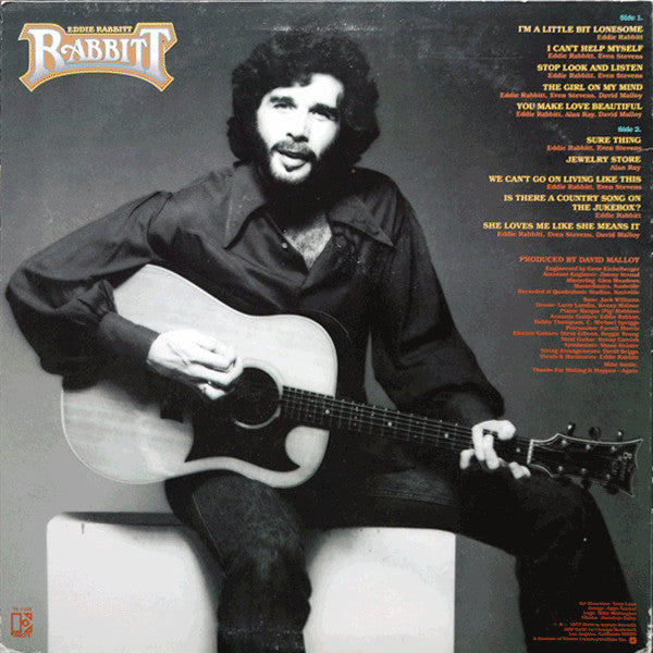 Eddie Rabbitt : Rabbitt (LP, Album, RP, AR )