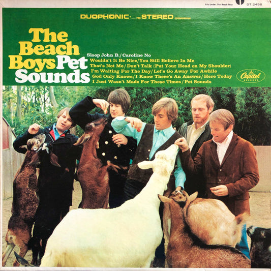 The Beach Boys : Pet Sounds (LP, Album, Scr)