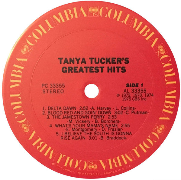Tanya Tucker : Greatest Hits (LP, Comp, RE, Ter)