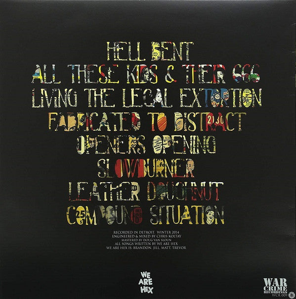We Are Hex : Bleach Brigade (12", Album)