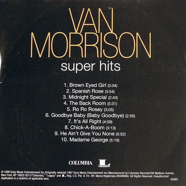 Van Morrison : Super Hits (CD, Comp)