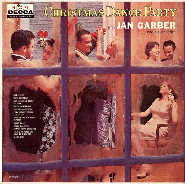 Jan Garber And His Orchestra : Christmas Dance Party (LP, Album, Mono)