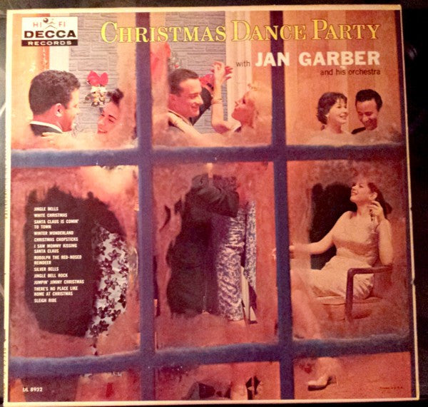Jan Garber And His Orchestra : Christmas Dance Party (LP, Album, Mono)