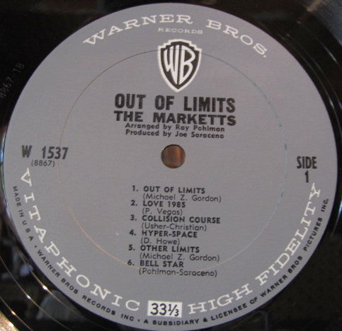 The Marketts : Out Of Limits (LP, Album, Mono, Ter)