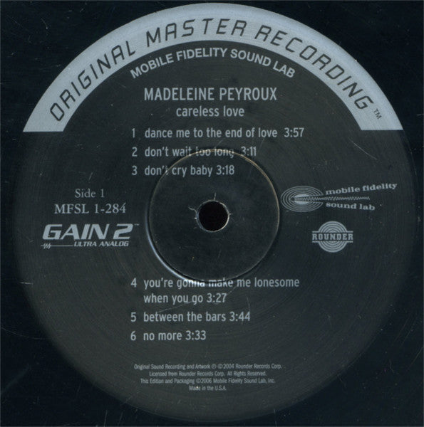 Madeleine Peyroux : Careless Love (LP, Album, Ltd, Num, RM, Bla)