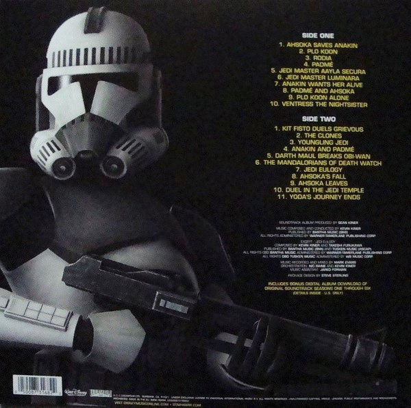 Kevin Kiner : Star Wars The Clone Wars Seasons One Through Six (LP, Comp)